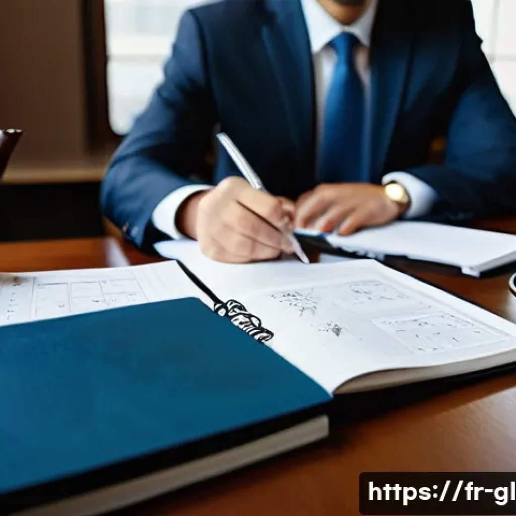 국제비즈니스 협상 전략과 사례 분석 - **Prompt 1: The Strategist's Sanctum**
A focused business professional, in their late 30s, is de...