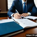 국제비즈니스 협상 전략과 사례 분석 - **Prompt 1: The Strategist's Sanctum**
A focused business professional, in their late 30s, is de...